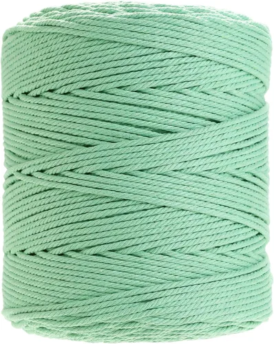 Vista 68 de Cuerda de macramé de 2 mm x 349 metros de cuerda de algodón natural para macramé, cuerda de macramé de color, cuerda de algodón suave, suministros