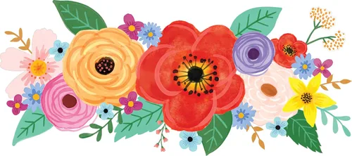 Vista 6 de Teacher Created Resources Tablero de anuncios de flores silvestres (TCR6593)