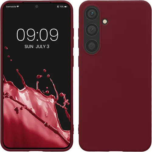 Vista 141 de kwmobile Funda compatible con Samsung Galaxy S23 - Funda protectora de silicona TPU suave y delgada - Piedra antigua
