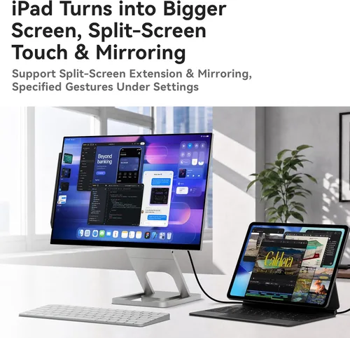 Vista 11 de M2 Air 16" Mini LED 2.5K 240hz pantalla táctil Monitor portátil con un lápiz óptico