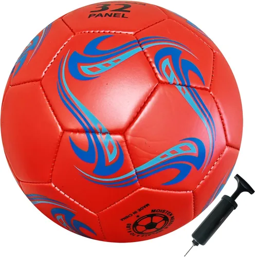 Vista 8 de ABAJI Pelota de Fútbol Tamaño 3 4 5 Pelotas de Entrenamiento de Práctica Regalo Cuero Más Grueso Anti Explosión para Interior y Exterior Viene