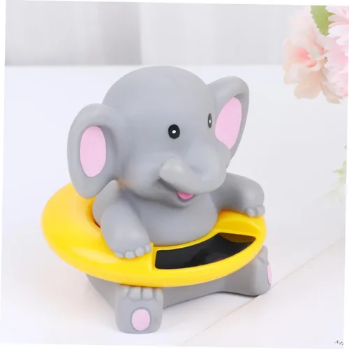 Vista 4 de 1 bañera de elefante de dibujos animados para bañera de hidromasaje, piscina, temperatura del agua para diseño de animales flotantes