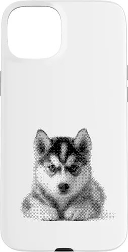 Vista 9 de Cute Siberian Husky for Dog Mom and Paw Parents Case for iPhone 16