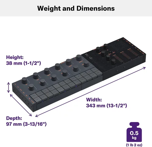 Vista 7 de Yamaha SEQTRAK Estación de Ideas de Música Móvil, Negro