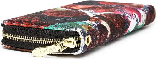 Vista 87 de Cartera de mano para mujer, estilo bohemio, con RFID, elegante, espaciosa con correa para viajes, capacidad para tarjetas, teléfono, dinero
