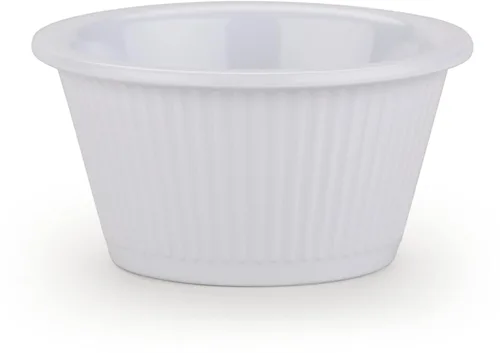 Vista 10 de Carlisle FoodService Products Tazón de plástico para salsa Ramekin para el hogar y el restaurante, plástico, 4 onzas, color negro