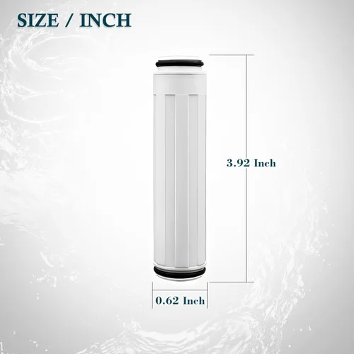Vista 2 de Filtro de ducha compatible con FEELSO 3 pulverizadores y 4 pulverizadores filtrados con cabezal de ducha de mano Slirceods Paquete de 3 filtros
