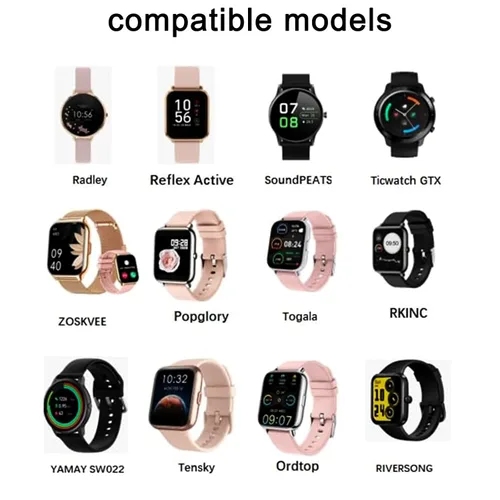 Vista 5 de Meliya Gloryfit - Cargador de reloj inteligente, cable de carga USB magnético de 0.157 pulgadas para relojes inteligentes Gloryfit T80 T70 T60 T50
