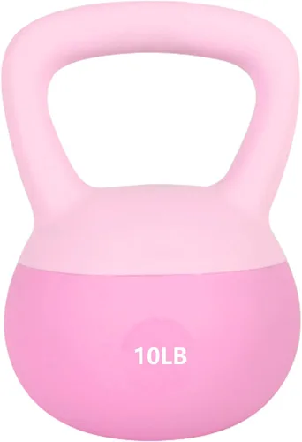 Vista 15 de Leikefitness Pesas rusas suaves, pesas rellenas de arena para mujeres y hombres, pesas rusas suaves y antideslizantes codificadas por