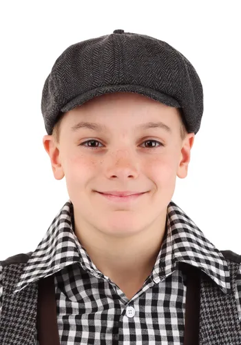 Vista 2 de Gorra de Disfraz de Niño para Vendedor de Periódicos Multicolor