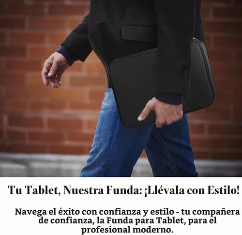 Vista 5 de Funda de transporte para tableta de 9 a 11 pulgadas para iPad Pro 11 (2022-2018), iPad 10.9 (10.ª generación), iPad Air (5/4ª generación), Galaxy