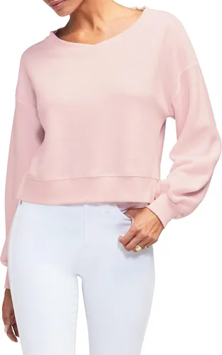 Vista 2 de Wildfox Sudadera con cuello en V cobalto para mujer