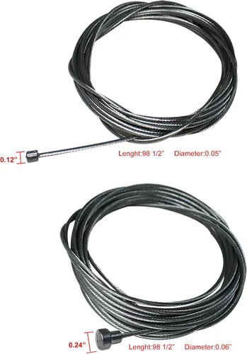 Vista 3 de MIT Motors kit de reparación de cable del acelerador de emergencia universal para motocicletas Honda, Yamaha, Kawasaki, Suzuki, Scooter, Motocross.