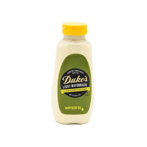 Vista 4 de Duke's Light Mayonesa con aceite de oliva, 11.5 onzas (paquete de 6)