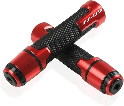 Vista 10 de Tapón para manillar de motocicleta, pomos antideslizantes para mango de scooter extremos de manillar de mano de 7/8 pulgadas, 0.866 in con logotipo