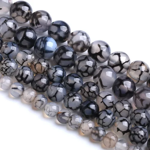 Vista 67 de 60 cuentas sueltas de piedra natural de turquesa africana de 0.236 pulgadas (6 mm) para hacer joyas, pulseras de bricolaje