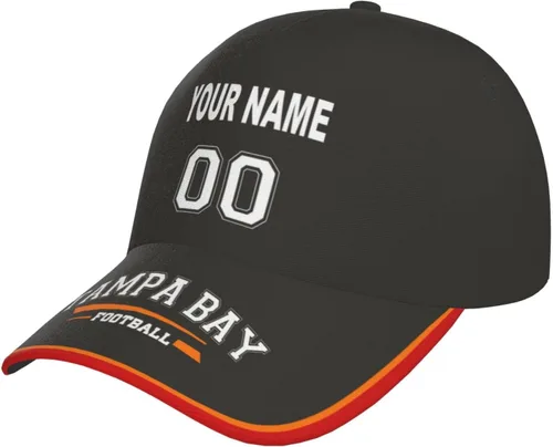Vista 17 de Cap Custom Football Hats with Any Name and Number Personalized Gifts for Men Women Football Sports Fans