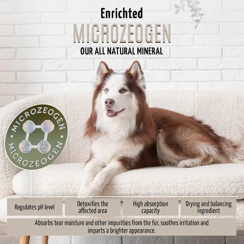 Vista 15 de Tauro Pro Line - Removedor de manchas de lágrimas natural para perros, máscara de arcilla, 1.69 onzas líquidas Fórmula de escudo suave, para ojos