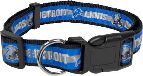 Vista 26 de Collar para mascotas Pets First con licencia NFL Arizona Cardinals, pequeño - Collar para perros resistente, fuerte y duradero. Disponible en 31