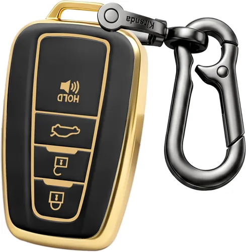 Vista 13 de Kirsnda - Funda para llavero compatible con Toyota, funda de protección de Azul