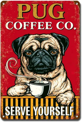 Vista 38 de Lygond Letrero de metal con texto en inglés «Bear That's What I Do I Drink Coffee I Hate People and I Know Things», decoración de invernadero