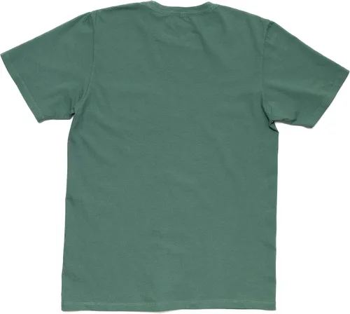 Vista 7 de Camiseta de bolsillo para hombre, 100% algodón orgánico, ajuste clásico, suave, de manga corta, con bolsillo