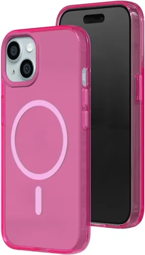 Vista 14 de RhinoShield - Funda transparente MagSafe compatible para iPhone 15 Strong Magnetic, Anti-Yellowing, Transparent, High Clarity, Shockproof
