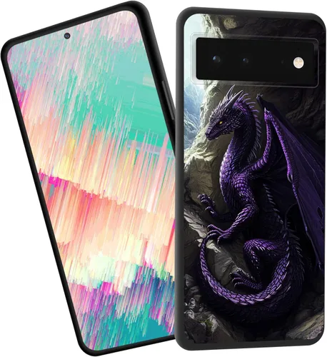 Vista 48 de Funda delgada para Google Pixel 4 XL, funda delgada de silicona de TPU suave a prueba de golpes para Google Pixel 4 XL, cruz negra