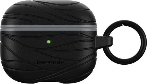 Vista 2 de LifeProof Funda suave al tacto para Apple AirPods (3ª generación) - Pavement (negro)