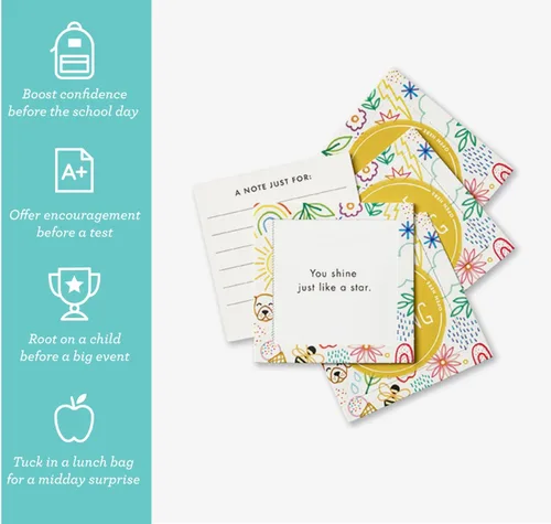 Vista 2 de Compendium ThoughtFulls para niños — Eres increíble — 30 tarjetas desplegables para compartir con niños, cada una con un mensaje inspirador