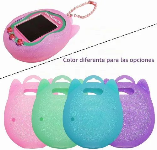 Vista 5 de JCHPINE Funda de silicona de repuesto para Tamagotchi Uni, protector de pantalla para accesorios para mascotas Tamagotchi Uni Band