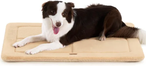 Vista 16 de Made4Pets Cojín Cama para Jaula de Perros Medianos y Grandes, Lavable y Reversible, Tapete Antideslizante para Perrera para un Sueño Acogedor, Cama