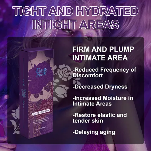 Vista 3 de Crema tensora vaginal - Gel hidratante vaginal fórmula hidratante con colágeno, agua de rosas y savia de abedul, aplicadores precargados