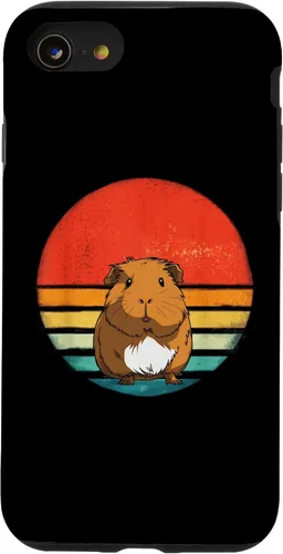 Vista 13 de iPhone 14 Guinea Pig Retro Pet Animal Lover Vintage Guinea Pigs Case