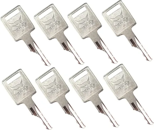 Vista 4 de Llaves de encendido D250 6693241 6709527 A77313 307852A1 714602 Reemplazo para cargador de dirección deslizante Bob-cat A220 A300 T110 T140 T180