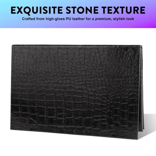 Vista 6 de Paleta de maquillaje magnética vacía grande con soporte plegable (capacidad para 60 sartenes estándar) – Estuche organizador profesional de sombra