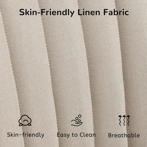 Vista 6 de Furniliving Silla Giratoria de Acento Moderna de Mediados de Siglo para Sala de Estar, Silla de Escritorio de Madera con Brazos, Sillas con Brazos