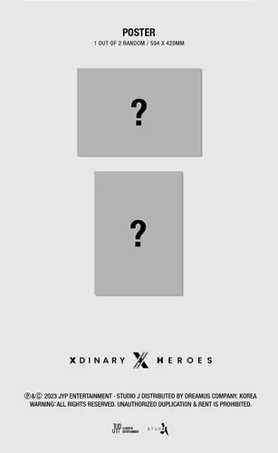 Vista 6 de XDINARY HEROES DEADLOCK 3er mini álbum (estándar A/B - versión aleatoria) K-POP SELLADO