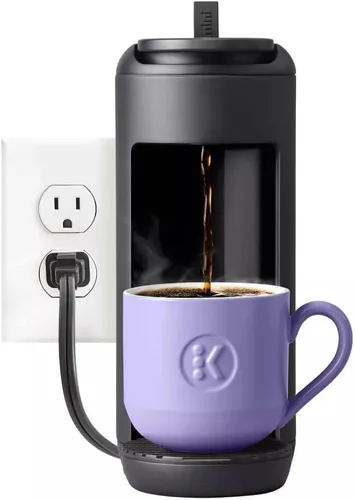 Vista 8 de KeurigK K-Mini Mate - Cafetera de cápsulas KCup de una sola porción - Cafetera compacta de 4 pulgadas de ancho - Depósito de 12 onzas - Compatible