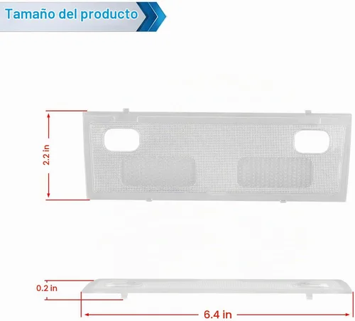 Vista 4 de Cubierta de luz de cúpula de mapa interior, lente transparente, lámpara de lectura de consola superior compatible con Chevy Silverado GMC Sierra