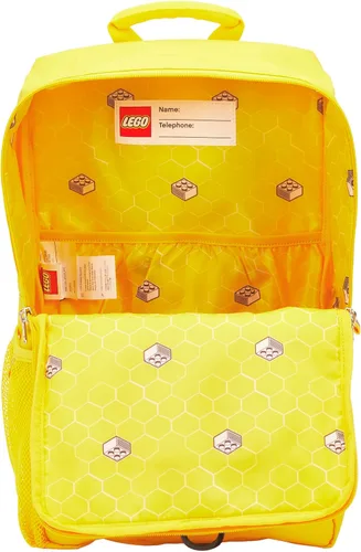 Vista 5 de LEGO Mochila de ladrillo Lego - equipaje de mano morado, Amarillo, Tamaño único