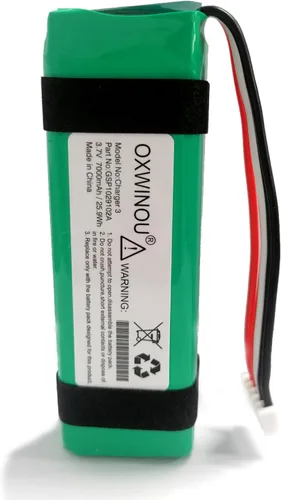 Vista 6 de Batería compatible con Charge 3 Batería GSP1029102A Reemplazo Charge3 3.7V 7000mAh (paquete de 1)