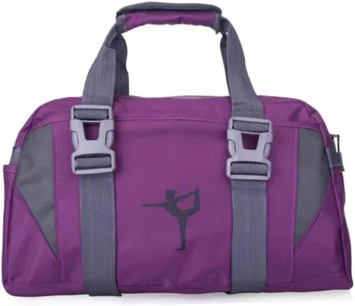 Vista 2 de Bolsas de lona de baile, bolsas de gimnasio deportivas para niñas, bolsa de baile para niños y niñas, para yoga, baile, jazz, ballet, hip hop