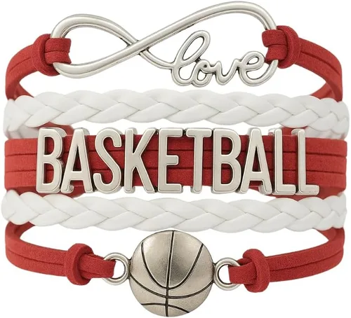 Vista 8 de Infinity Collection - Pulsera de baloncesto de regalo para equipos y jugadores