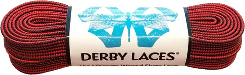 Vista 18 de Encaje encerado de 60 pulgadas para patinaje - Derby Laces para Roller Derby, hockey y patines de hielo, y botas