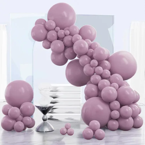 Vista 73 de PartyWoo - Globos de color nude, 140 unidades, color albaricoque, estilo bohemio, otoño, diferentes tamaños Albaricoque-f05