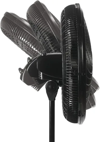 Vista 8 de Pedestal Ventilador, ajustable, Negro, 18-pulgadas Lasko Productos 1827 , Plástico, Negro, 18 pulgadas