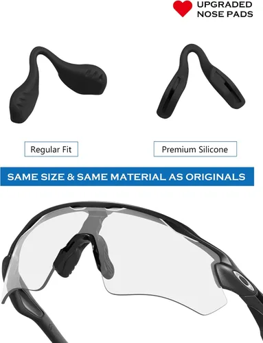Vista 2 de Replacement Nosepieces Nose Pads for Oakley Radar Path RadarLock Path Radar EV Path Series Sunglass