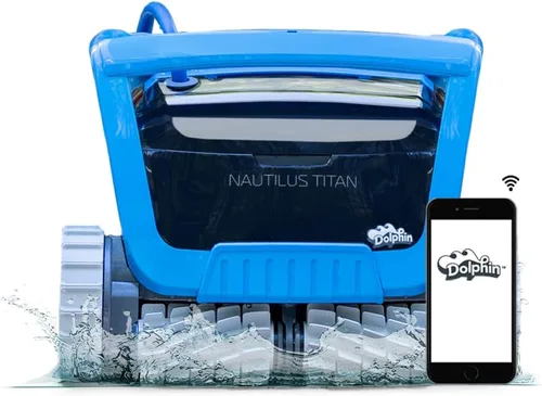Vista 11 de Dolphin Nautilus CC Pro Wi-Fi Aspiradora Robótica Automática para Piscina, Escalada de Paredes, Cepillo Limpiador de Línea de Agua, Ideal