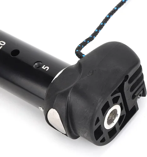 Vista 6 de Barra de extensión de mástil de windsurf de aleación de aluminio, accesorio de varilla de extensión de mástil de windsurf negro con adaptador